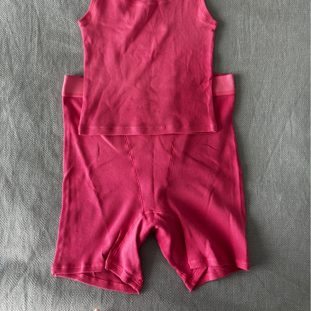 Candy Pink Skims Loungewear Women’s Boxers